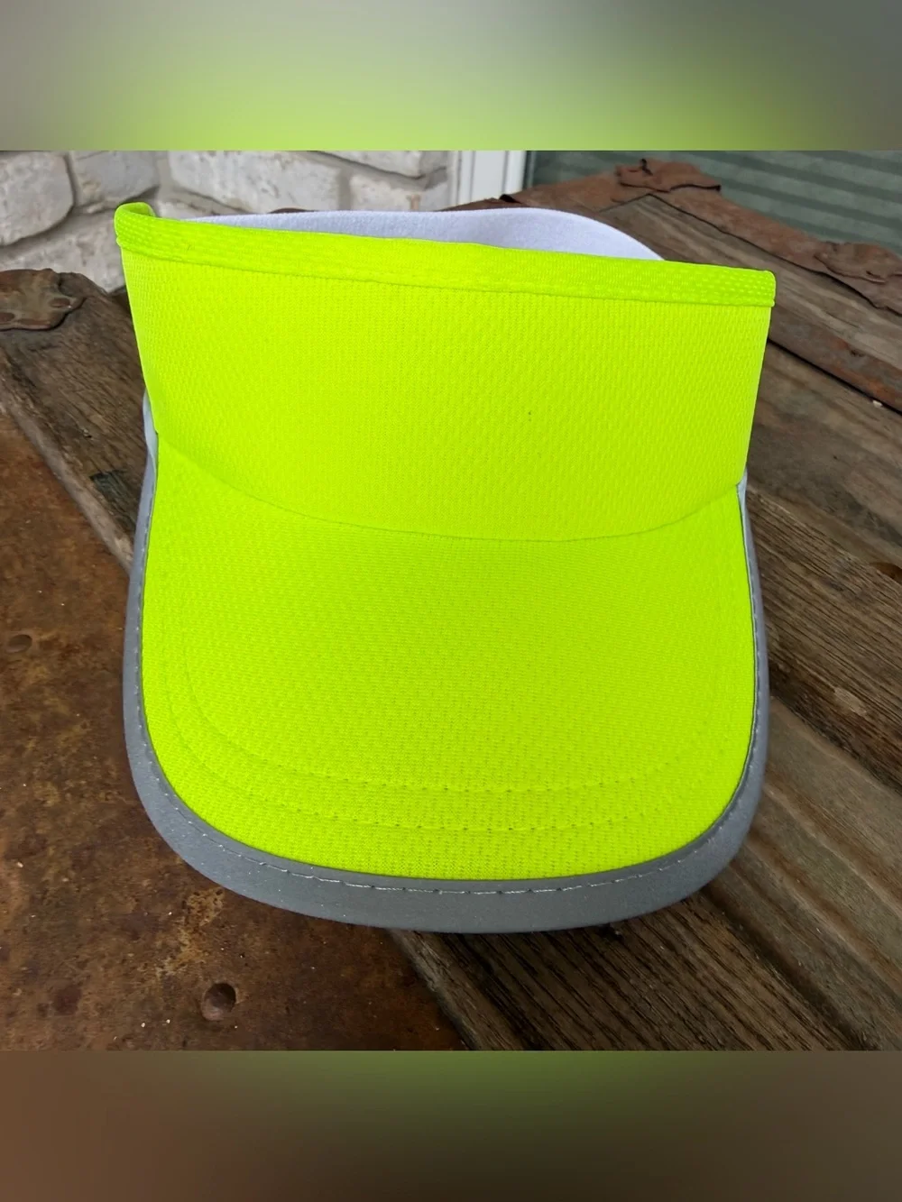 Supervisor Headsweats Hi-Viz Yellow Reflective Sun Visor